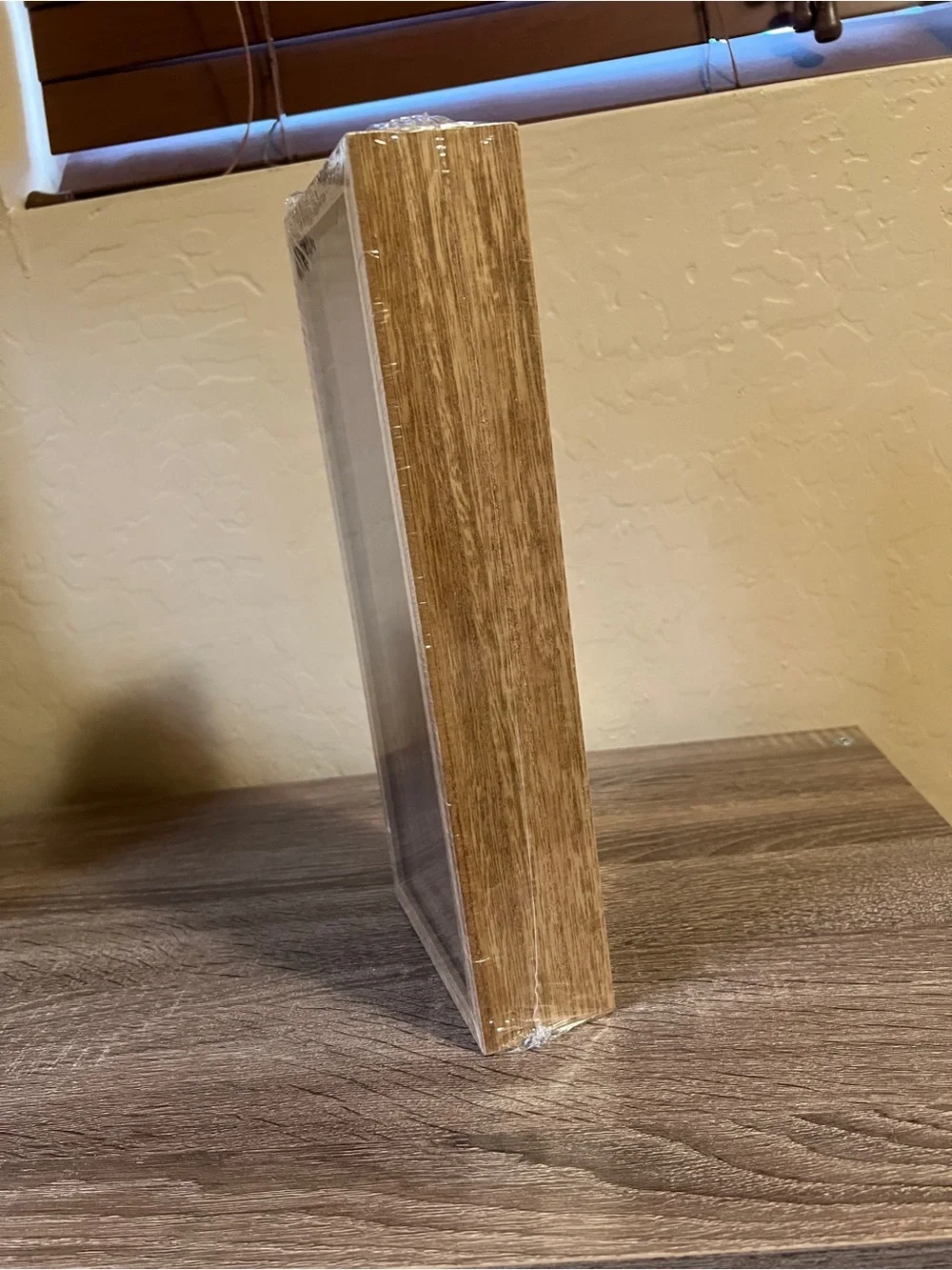 Target Bullseye Wood Display Rectangle Shadow Box NWT